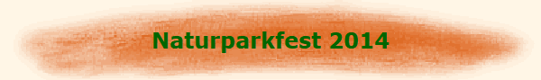 Naturparkfest 2014