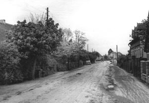 Straße vor der Schule FOTO: Wintsche 1938
